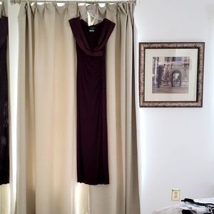 Ralph Lauren Gown Burgundy